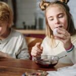 Kids Making DIY Easter Eggs